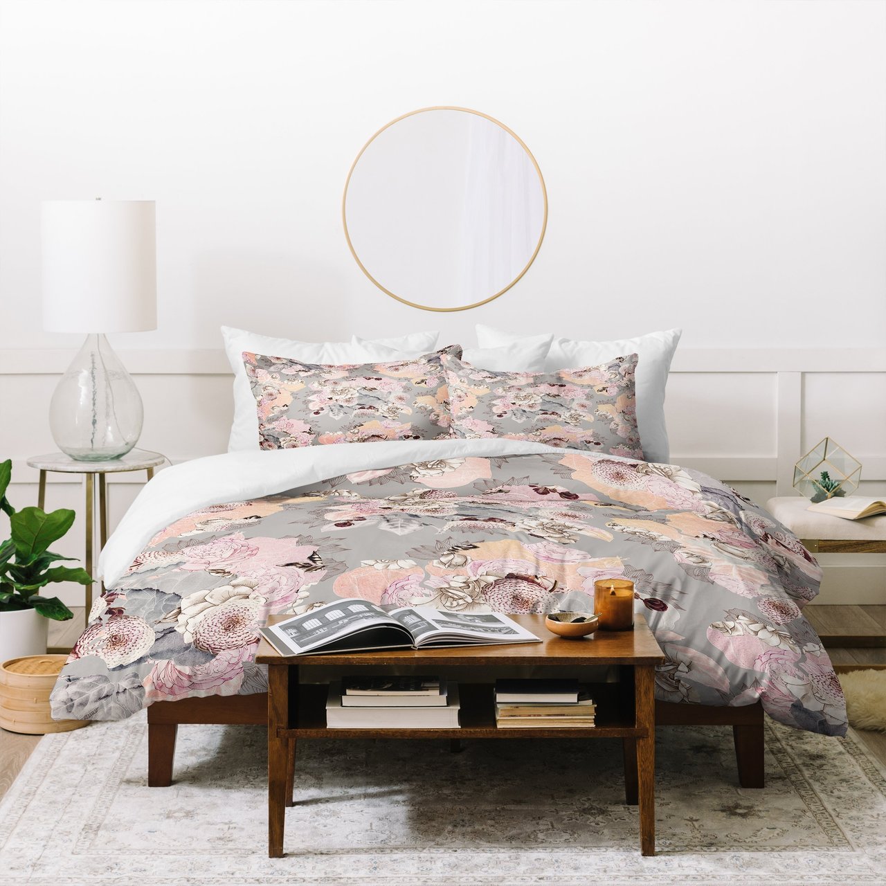 Iveta Abolina Vintage Dalia Duvet Cover