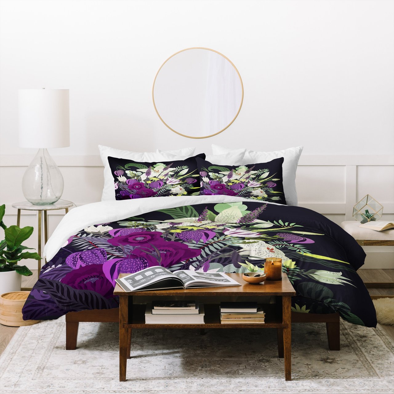 Iveta Abolina Viola Garden Duvet Cover