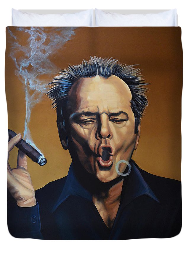 Jack Nicholson Painting 3D Customized Duvet Cover Bedding Sets