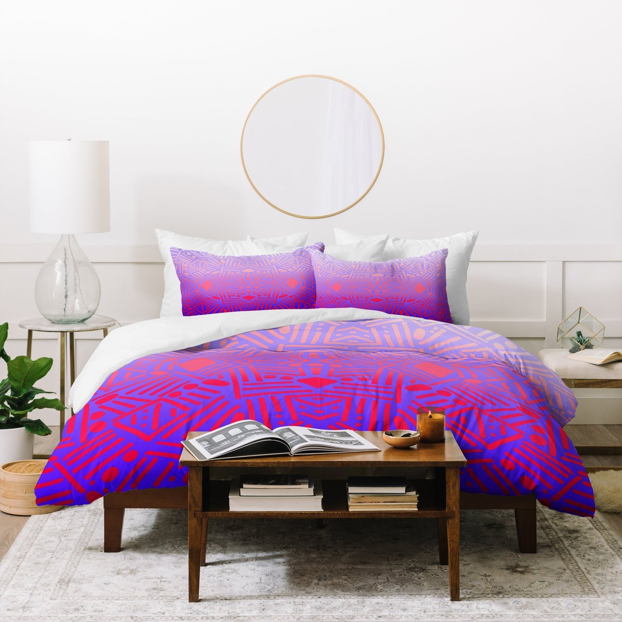 Jacqueline Maldonado Bali Ombre Duvet Cover