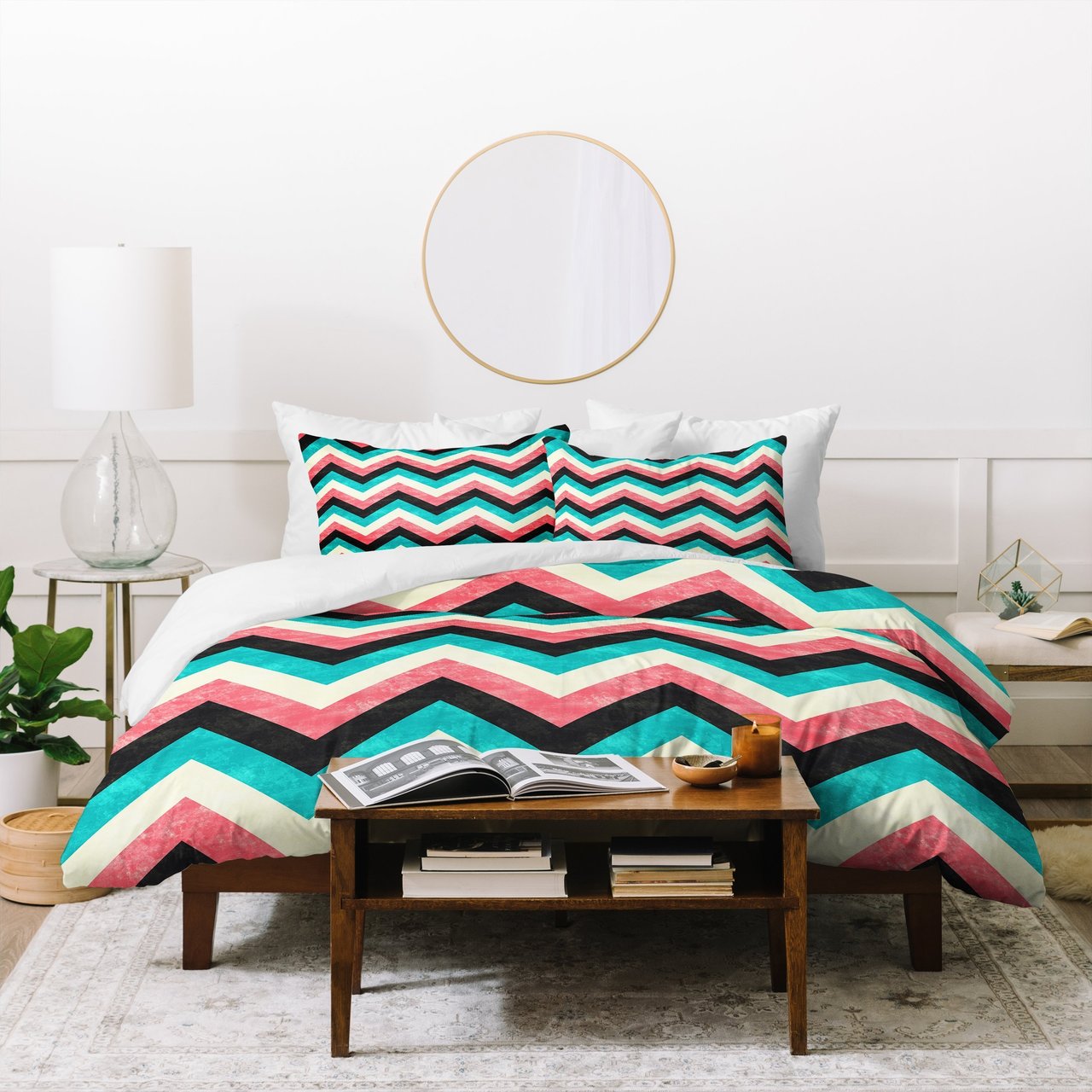 Jacqueline Maldonado Chevron Bold Duvet Cover