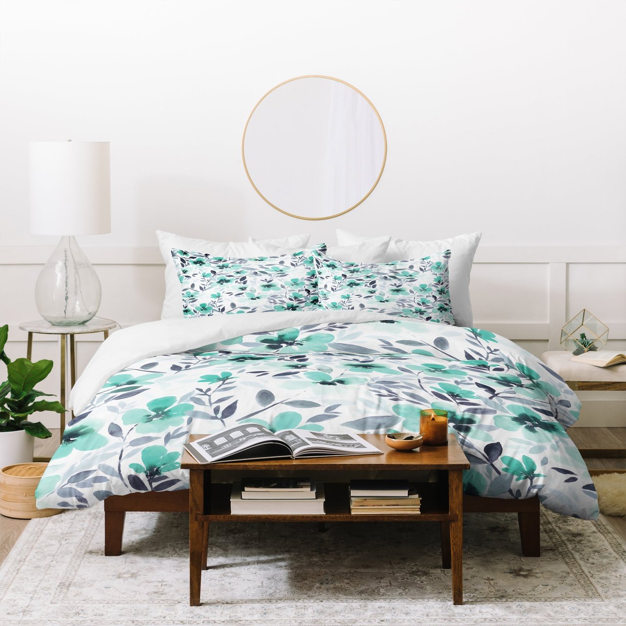 Jacqueline Maldonado Espirit Mint Duvet Cover