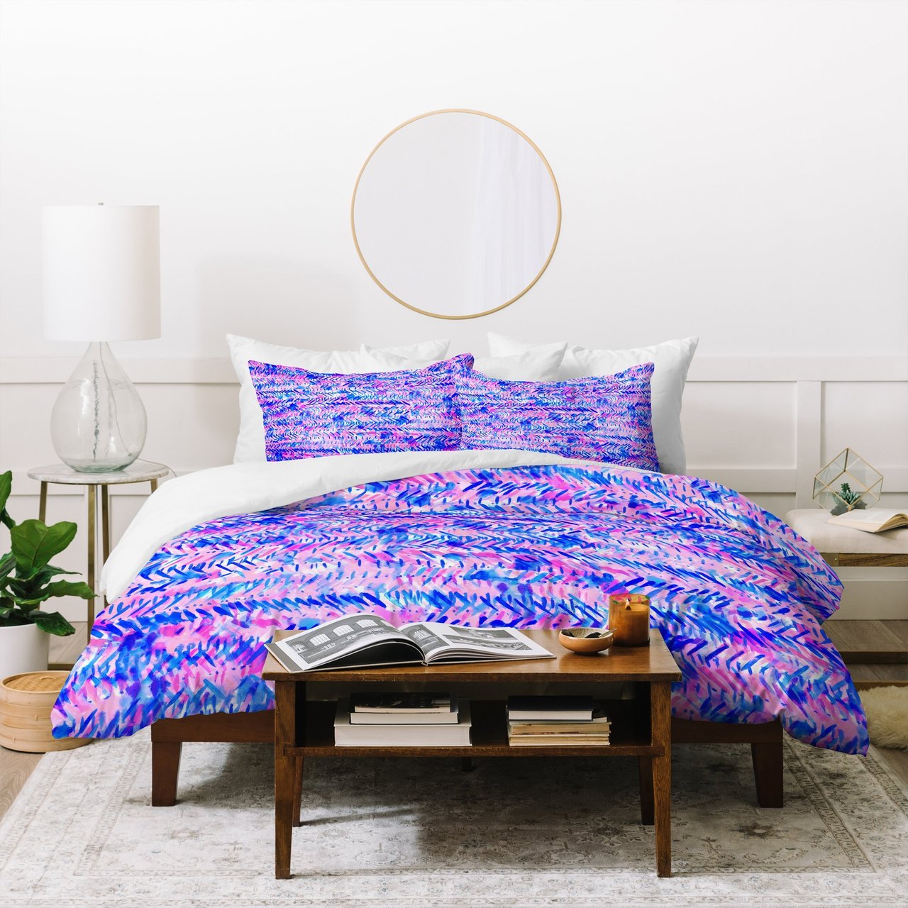 Jacqueline Maldonado Fervor Pink Duvet Cover