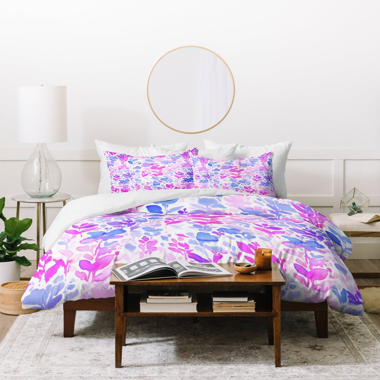 Jacqueline Maldonado Flirt Purple Duvet Cover