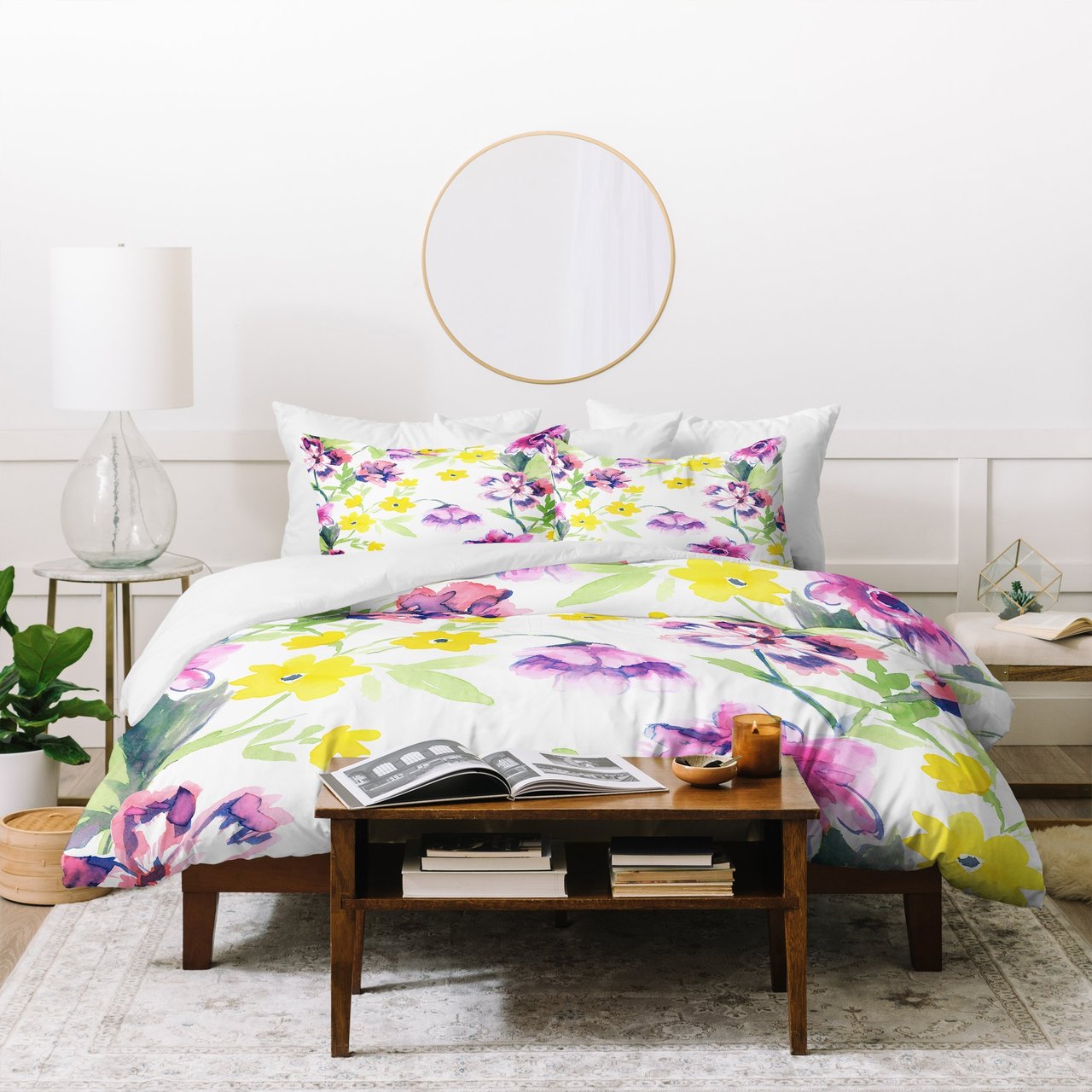 Jacqueline Maldonado Garden Journal Pink Duvet Cover