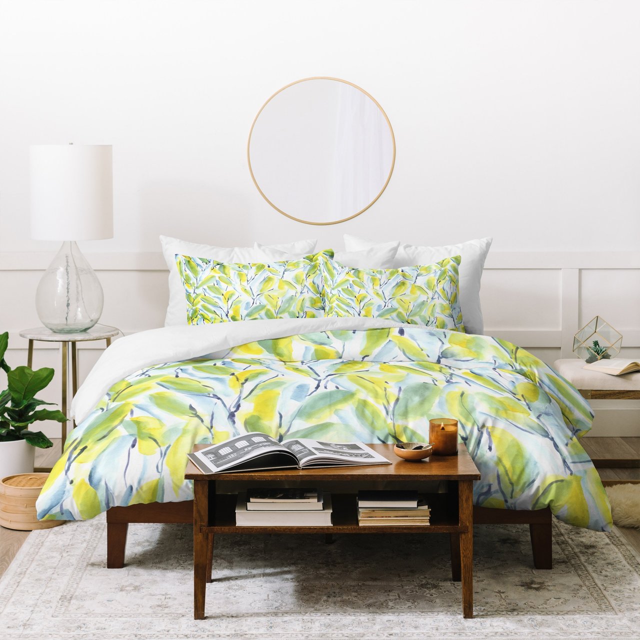 Jacqueline Maldonado Growth Green Duvet Cover