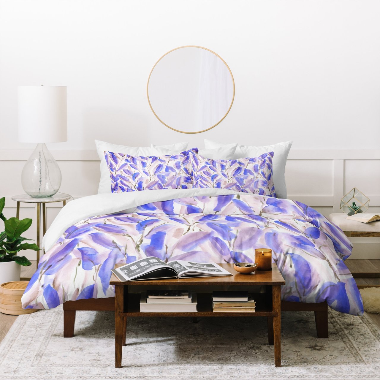 Jacqueline Maldonado Growth Violet Duvet Cover