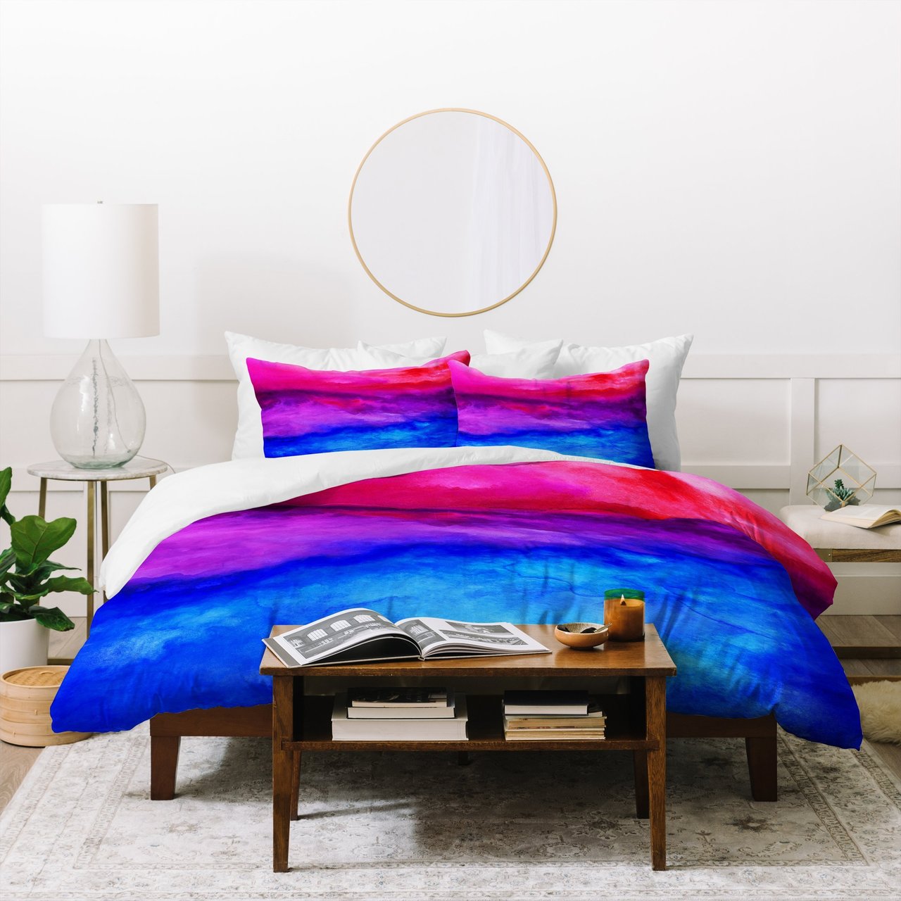 Jacqueline Maldonado Here Now Duvet Cover