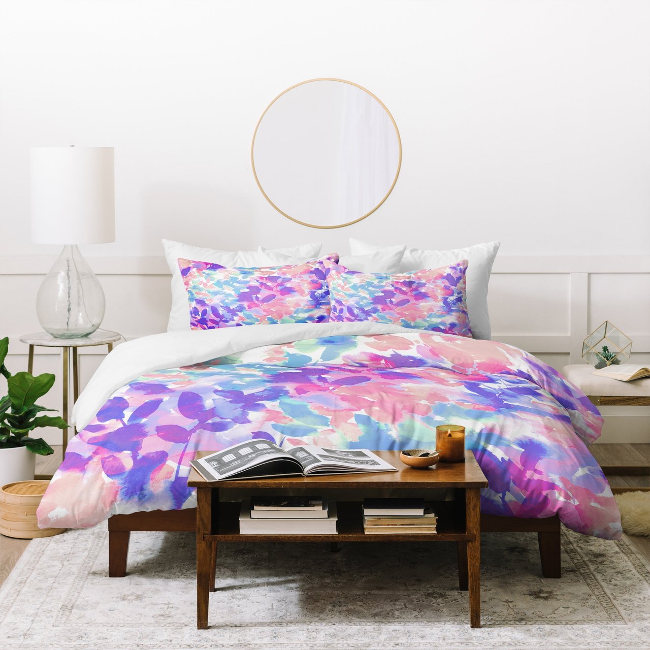Jacqueline Maldonado Intuition Pastel Duvet Cover