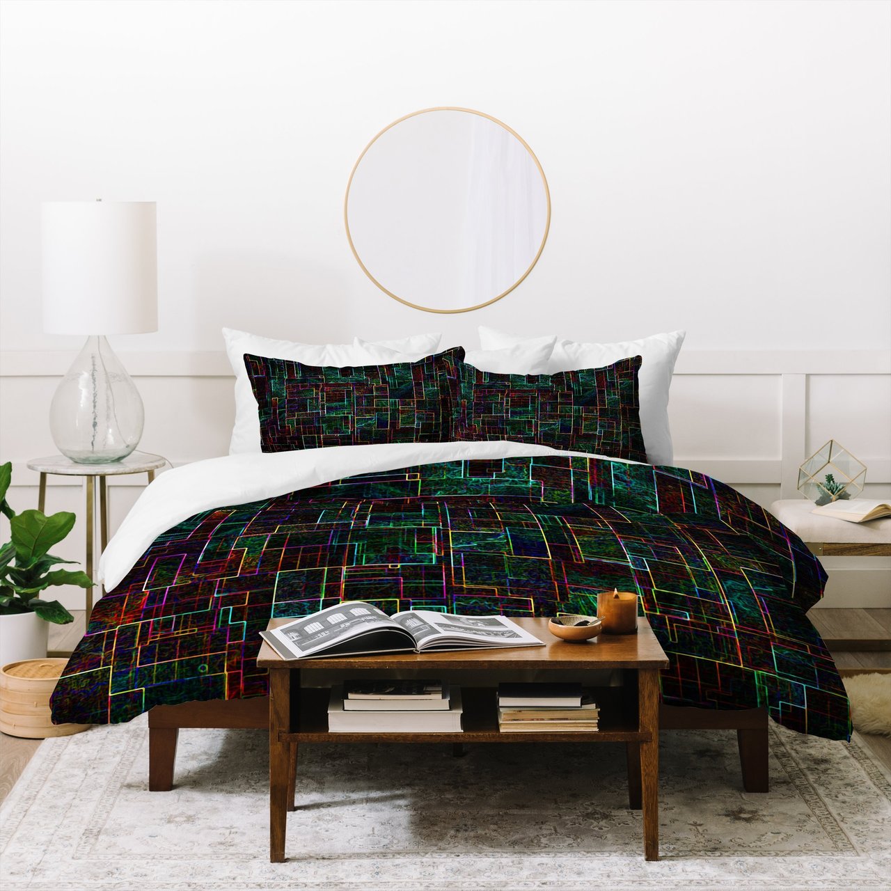 Jacqueline Maldonado Matrix Duvet Cover