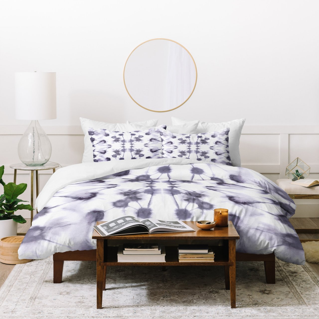Jacqueline Maldonado Mirror Dye Stone Duvet Cover