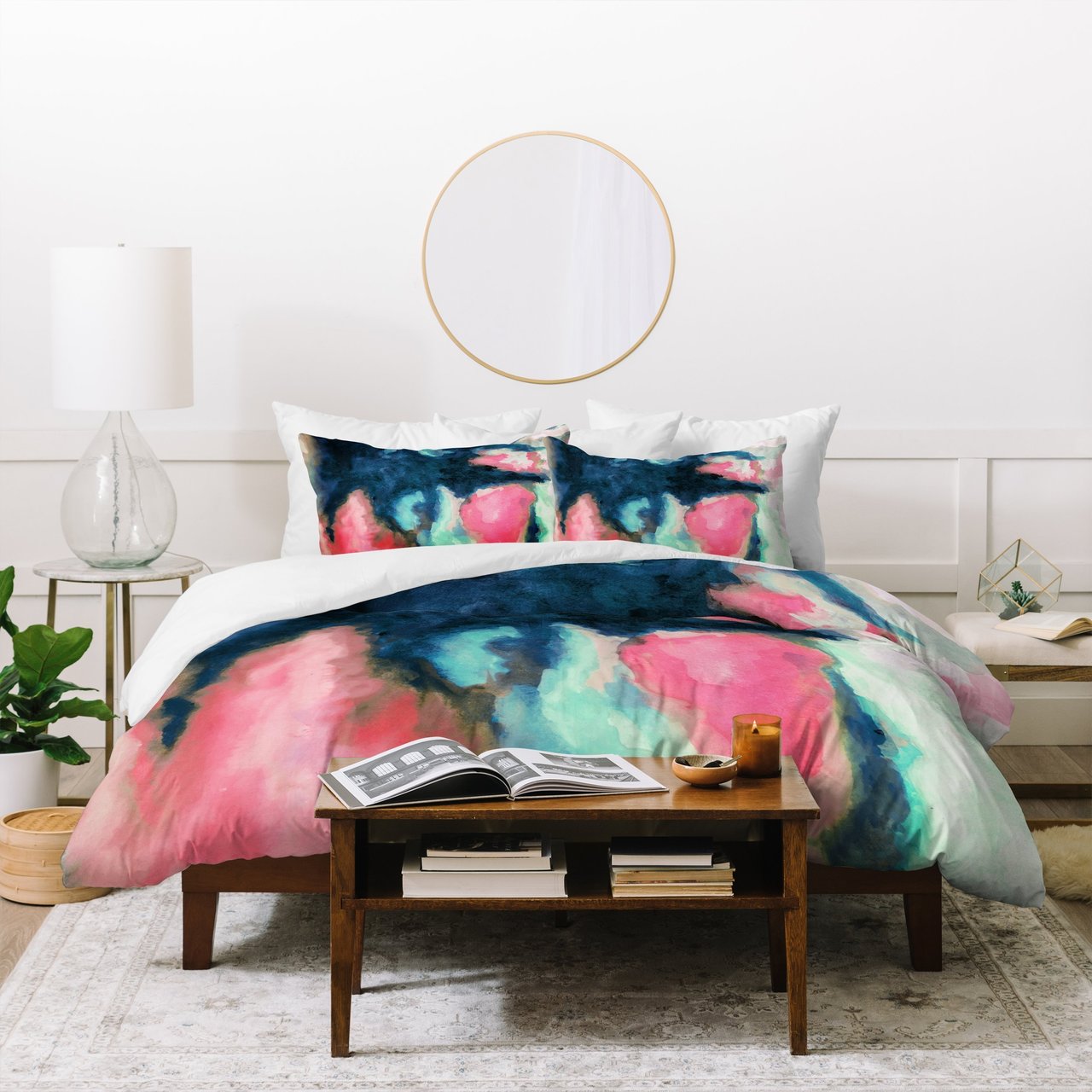 Jacqueline Maldonado Sun Shadow Duvet Cover