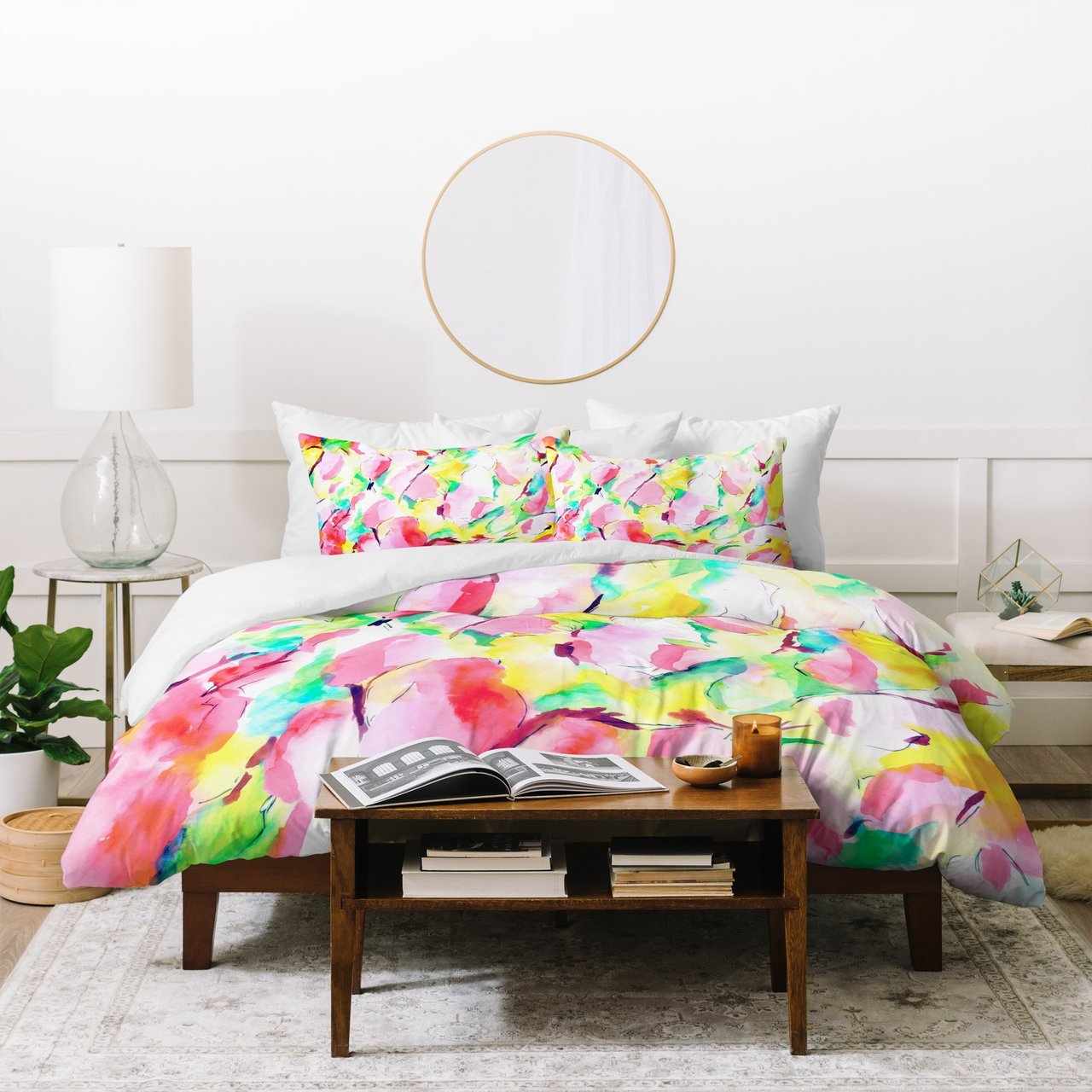 Jacqueline Maldonado Synesthete Spring Duvet Cover