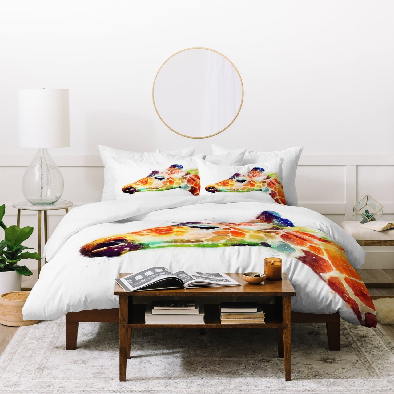 Jacqueline Maldonado The Graceful Duvet Cover