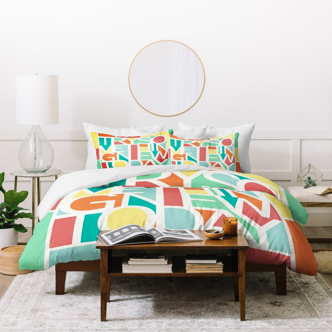 Jacqueline Maldonado Try Something New Duvet Cover