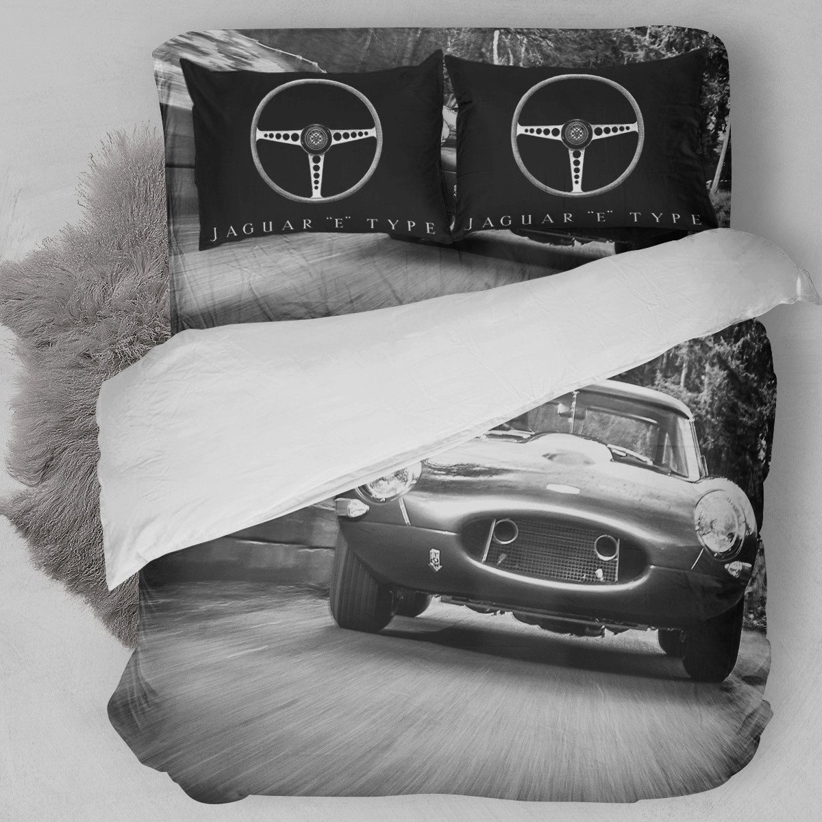 Jaguar E-type Lightweight Bedding Set