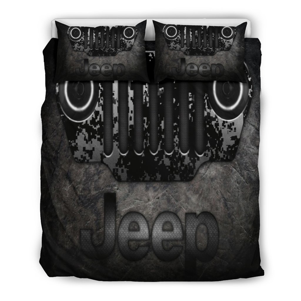 Jeep Grille Duvet Cover Set