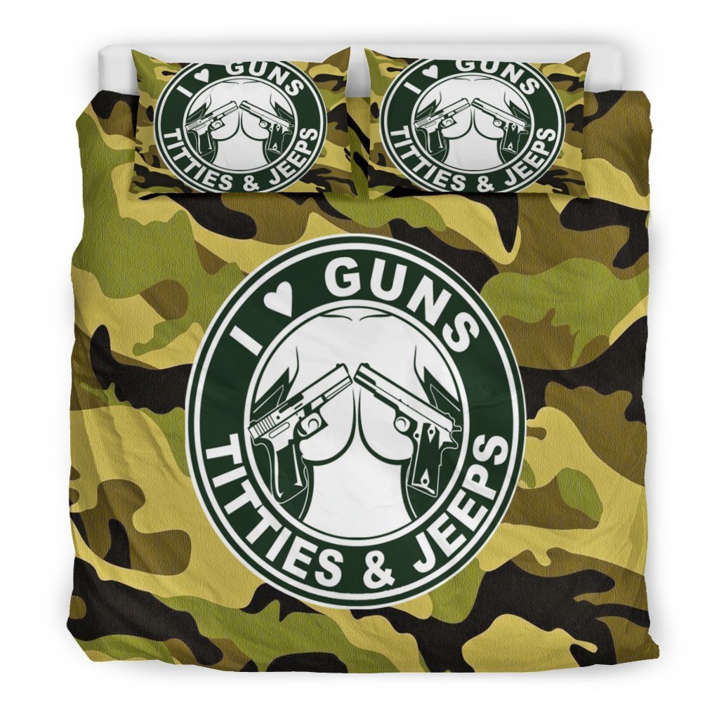 Jeep Lovers Sexy Duvet Cover Set