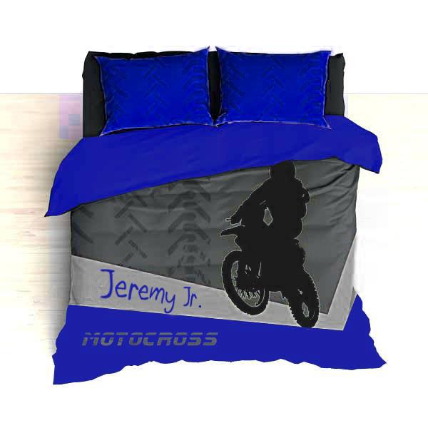 Jeremy Jr. cutomized Motorcross Bedding sets