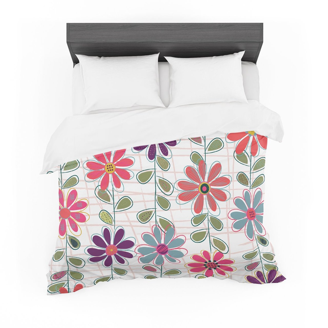 Jolene Heckman ‘Fall Flowers’ Floral Featherweight3D Customized Duvet Cover Bedding Sets