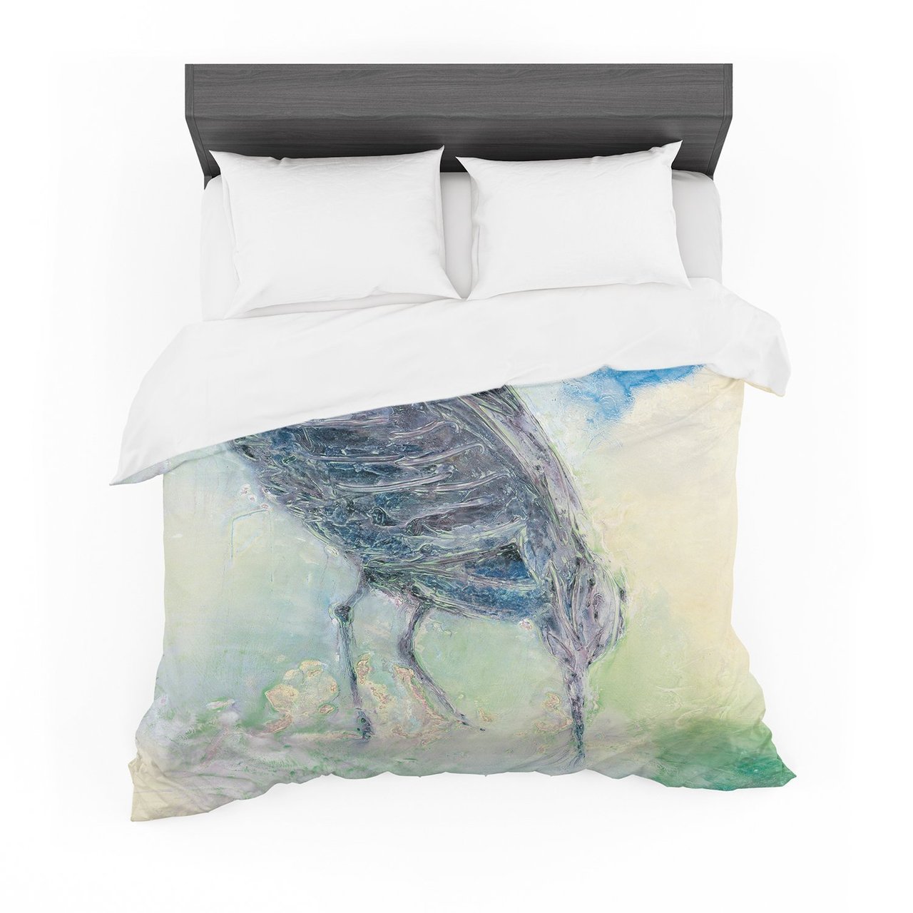 Josherafin ‘Feast’ Green Yellow Cotton3D Customized Duvet Cover Bedding Sets