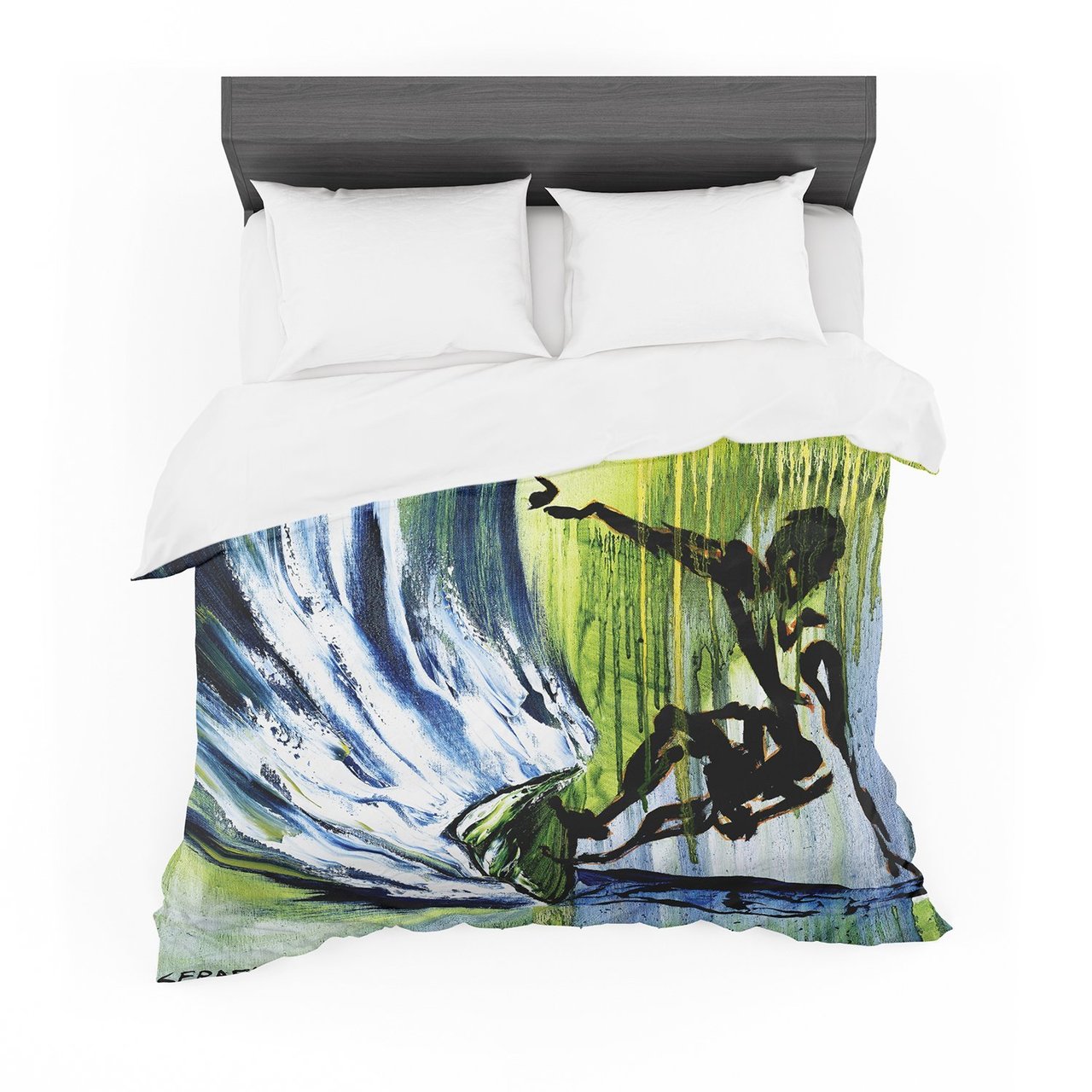 Josherafin ‘Greenroom’ Greenurfer Cotton3D Customized Duvet Cover Bedding Sets