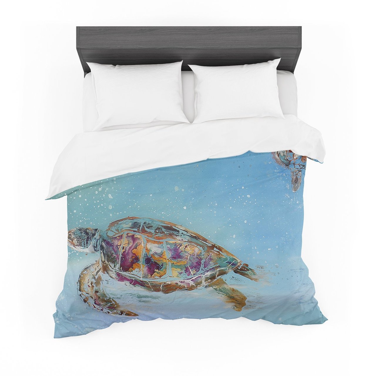 Josherafin ‘Homeweet Home’ Blue Green Cotton3D Customized Duvet Cover Bedding Sets