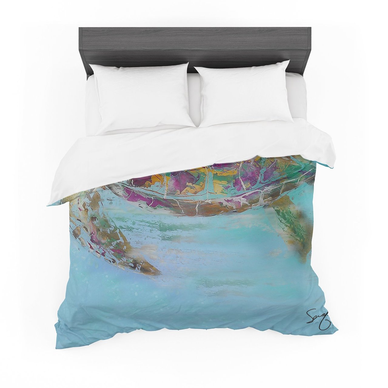 Josherafin ‘Mommy’ Turtle Cotton3D Customized Duvet Cover Bedding Sets