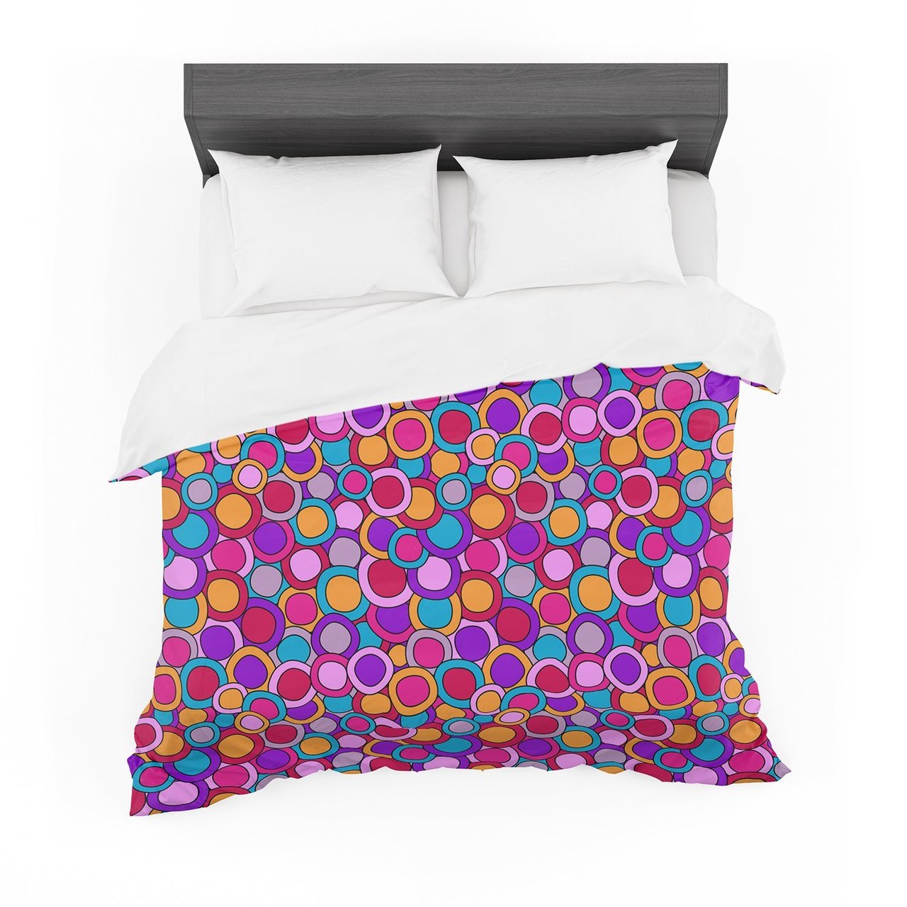 Julia Grifol ‘My Colourful Circles’ Featherweight3D Customized Duvet Cover Bedding Sets