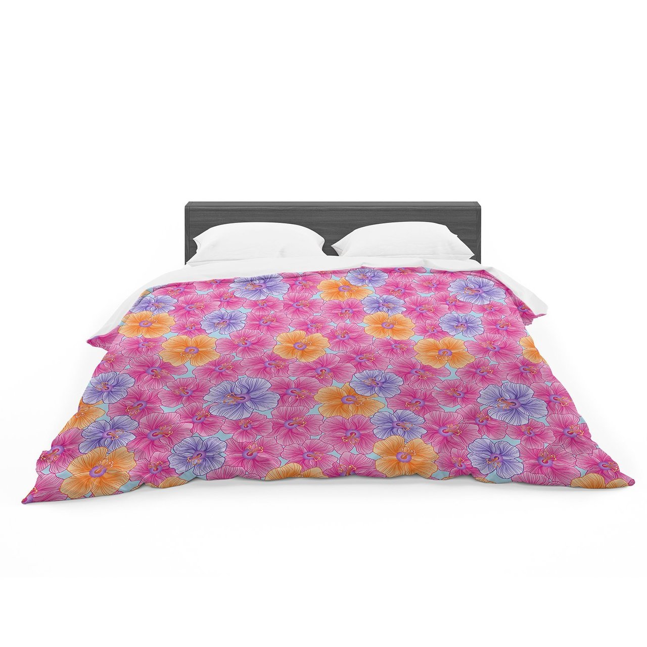 Julia Grifol ‘My Pink Garden’ Featherweight3D Customized Duvet Cover Bedding Sets