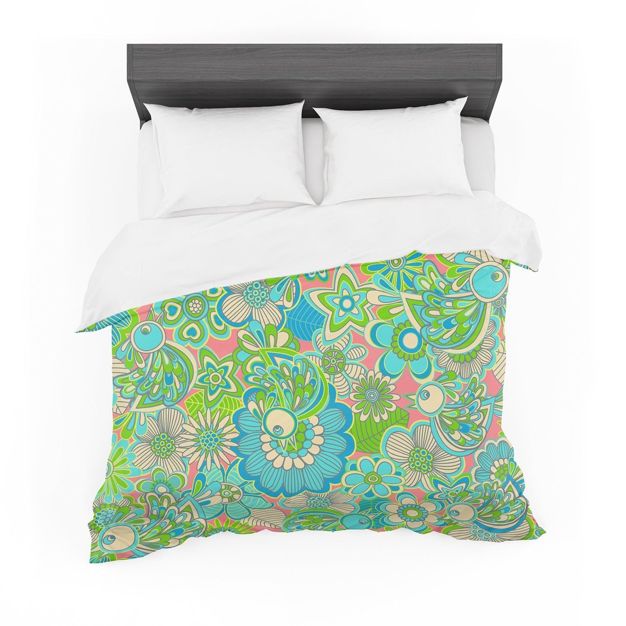 Julia Grifol ‘Welcome Birds To My Garden’ Featherweight3D Customized Duvet Cover Bedding Sets