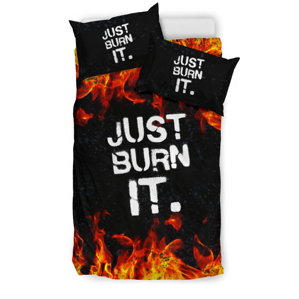 Just Burn It 3D Customized Duvet Cover Bedding Sets