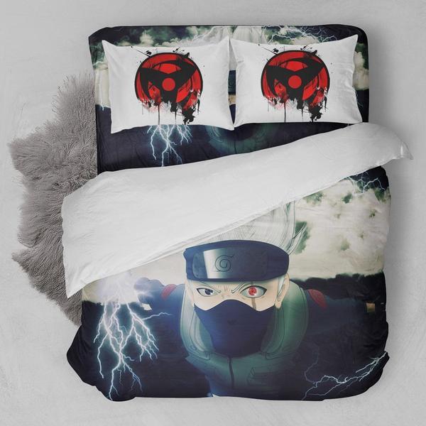 Kakashi 3D Customized Duvet Cover Bedding Sets