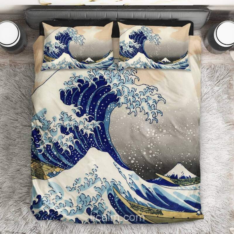 Katsushika Hokusai 3D Customized Duvet Cover Bedding Sets