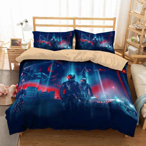 Kin 2 3D Customized Duvet Cover Bedding Sets
