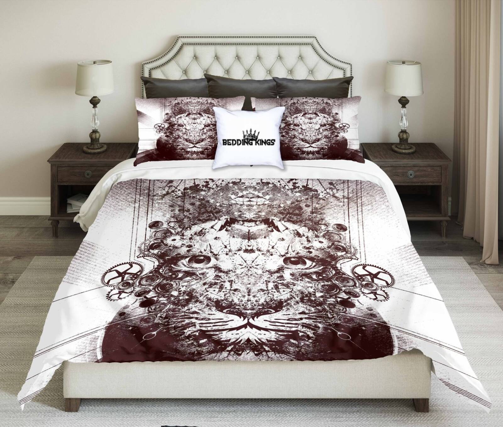 King Lion | kings3D Customized Duvet Cover Bedding Sets