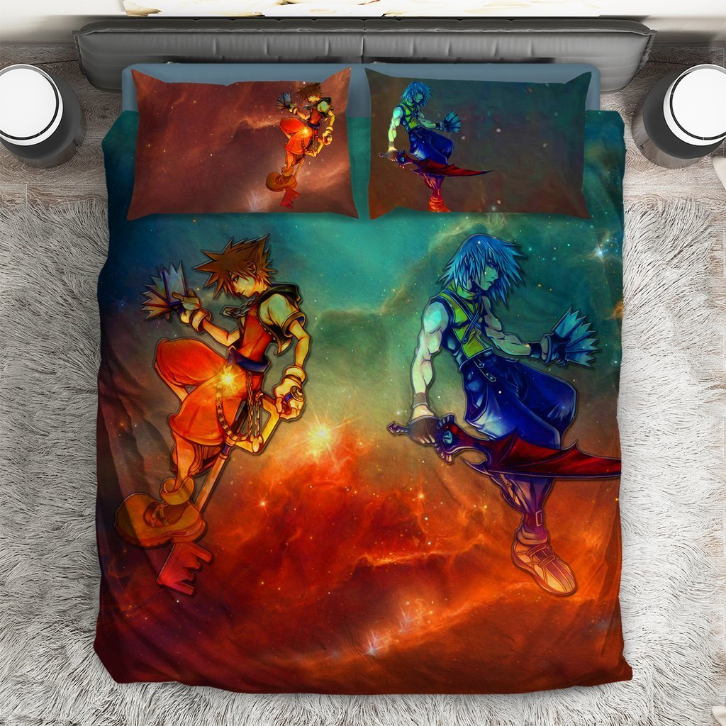 Kingdom Hearts Galaxy3D Customized Duvet Cover Bedding Sets