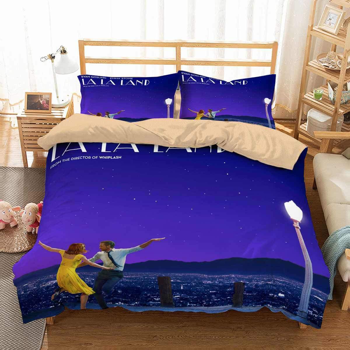 La La Land 3D Customized Duvet Cover Bedding Sets