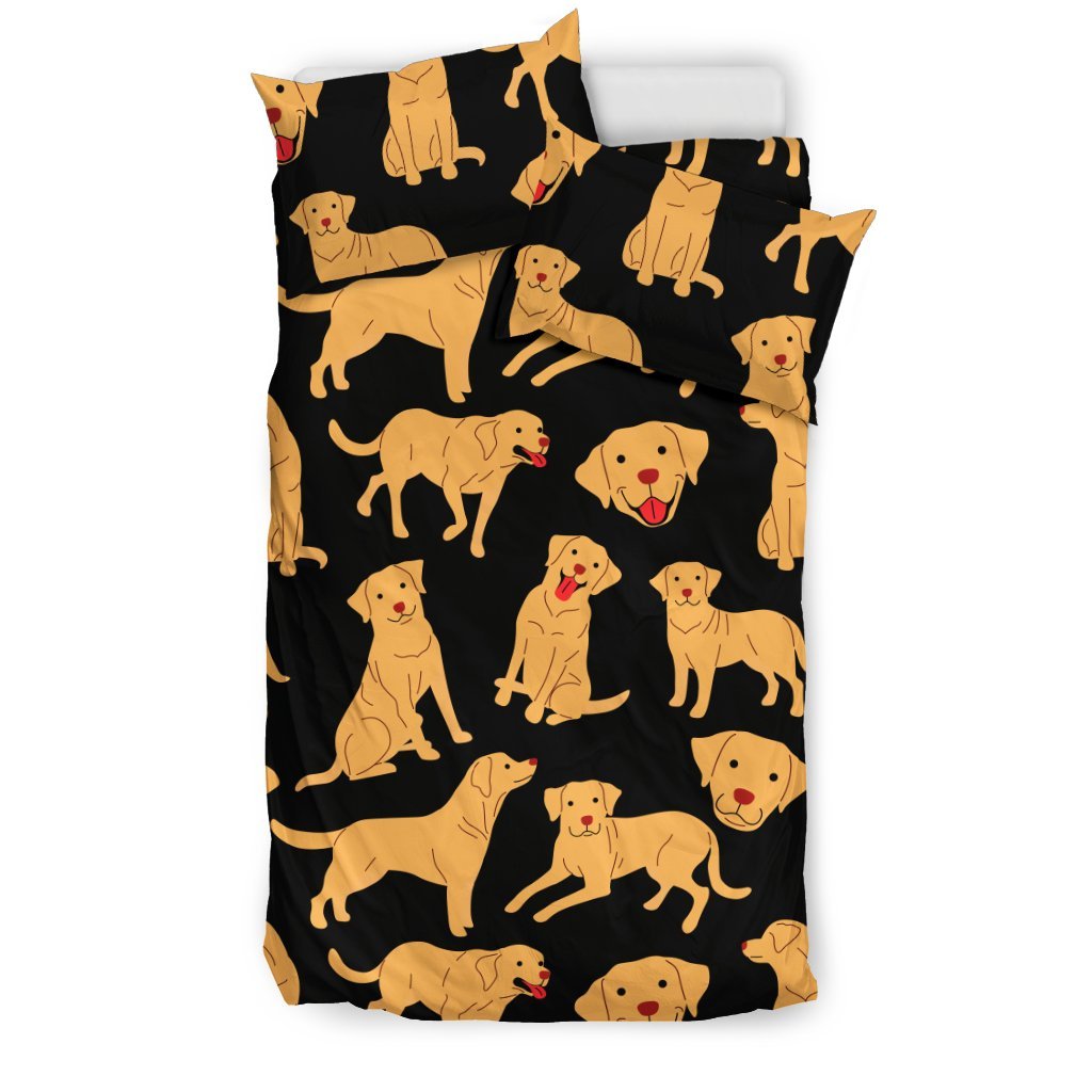 Labrador Retriever Black 3D Customized Duvet Cover Bedding Sets