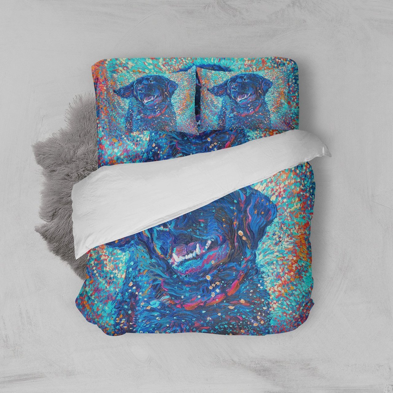 Labrador Retrievers Dog A Bedding Set