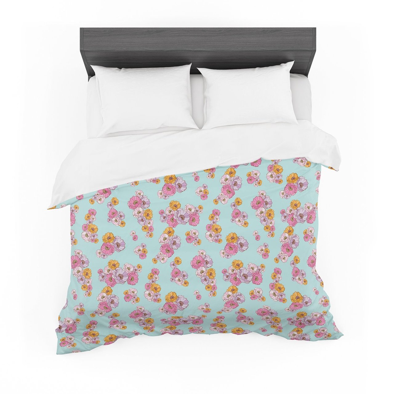 Laura Escalante ‘Paper Flower’ Cotton3D Customized Duvet Cover Bedding Sets