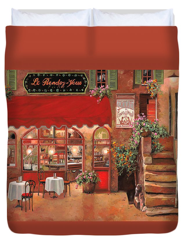 Le Rendez Vous 3D Customized Duvet Cover Bedding Sets