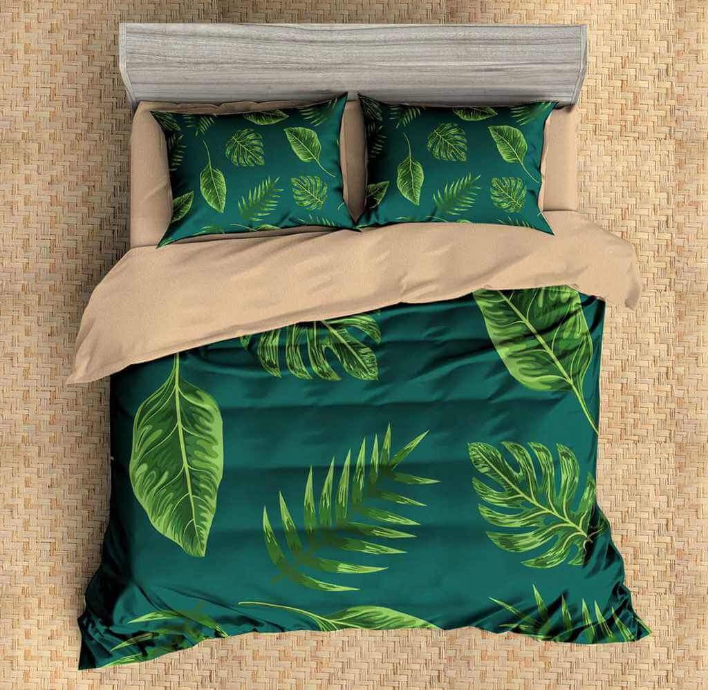 Leaves 10 3D Customized Duvet Cover Bedding Sets