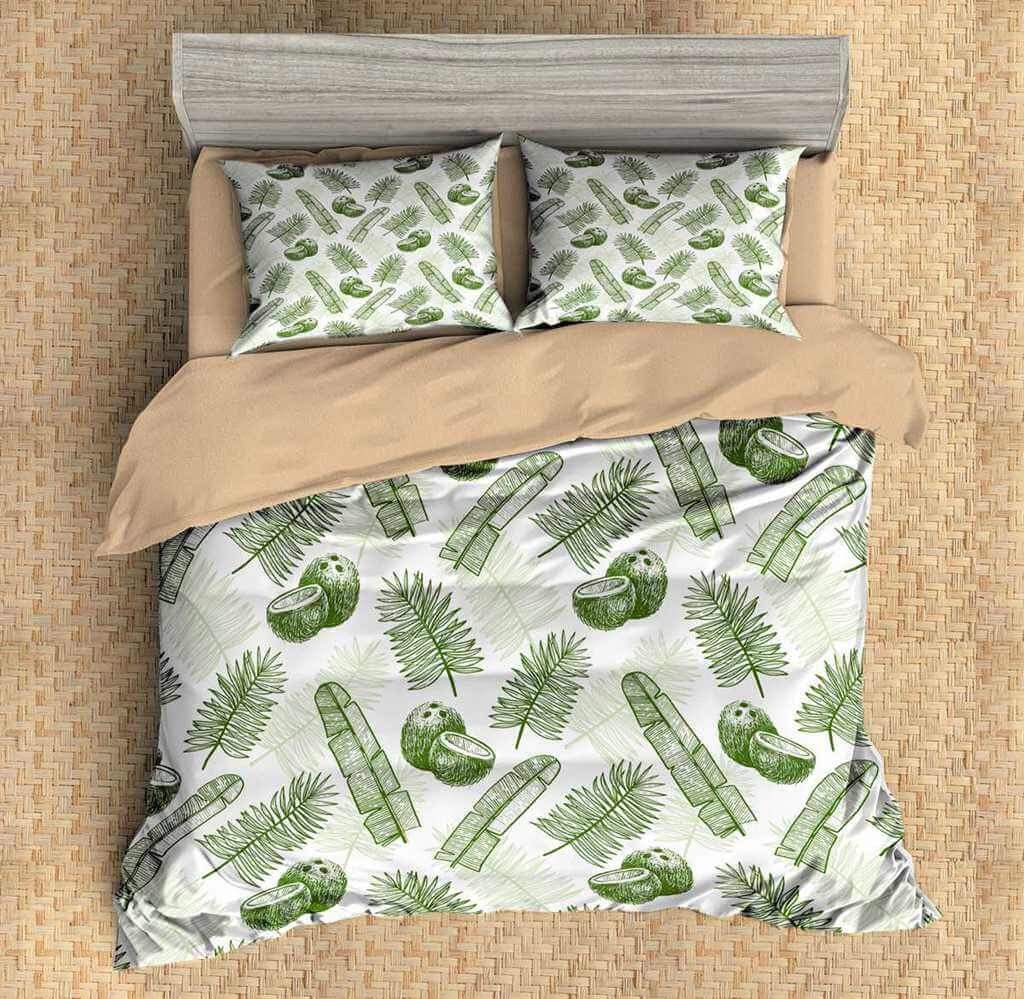 Leaves 12 3D Customized Duvet Cover Bedding Sets