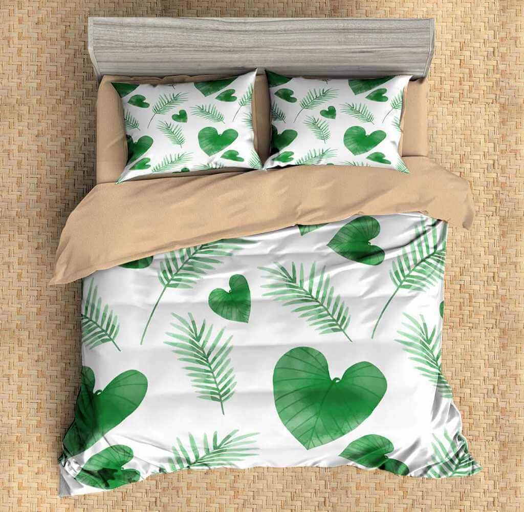 Leaves 16 3D Customized Duvet Cover Bedding Sets