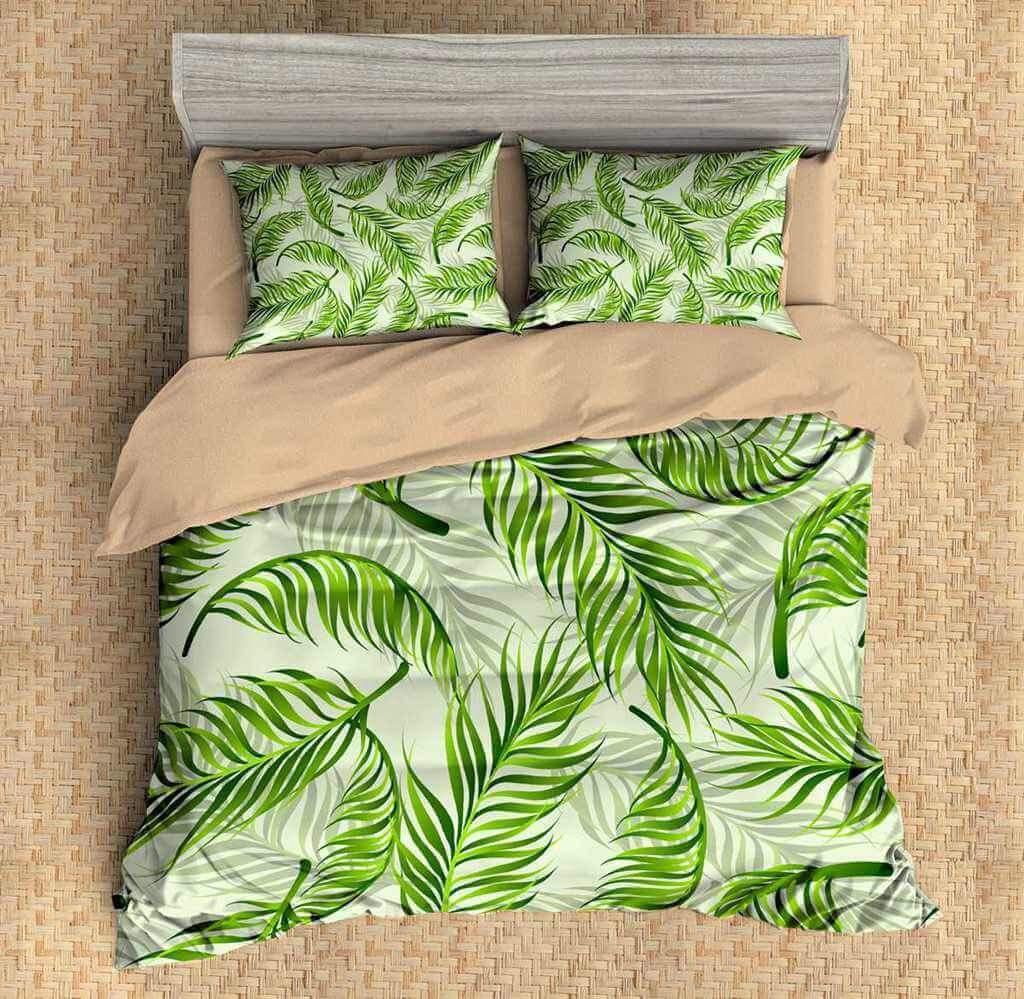 Leaves 18 3D Customized Duvet Cover Bedding Sets