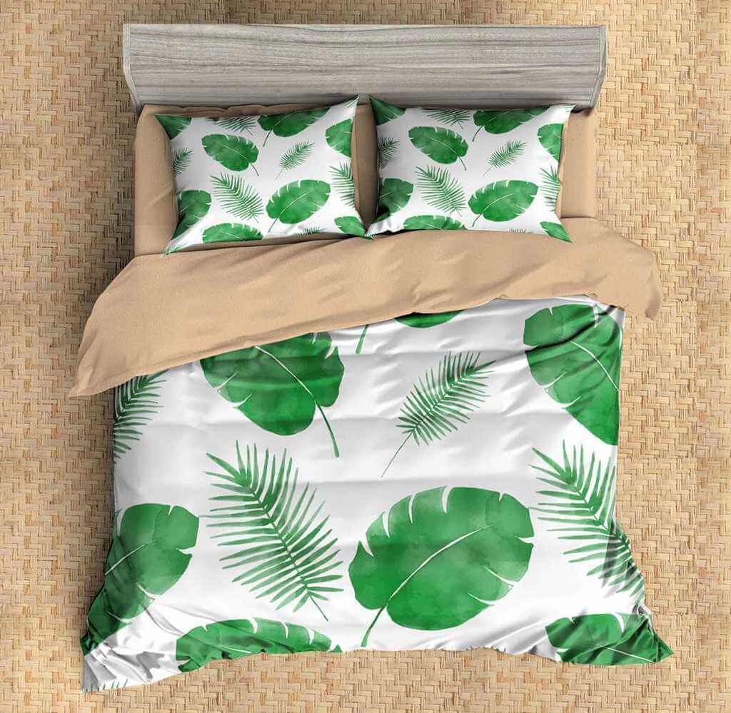 Leaves 3 3D Customized Duvet Cover Bedding Sets