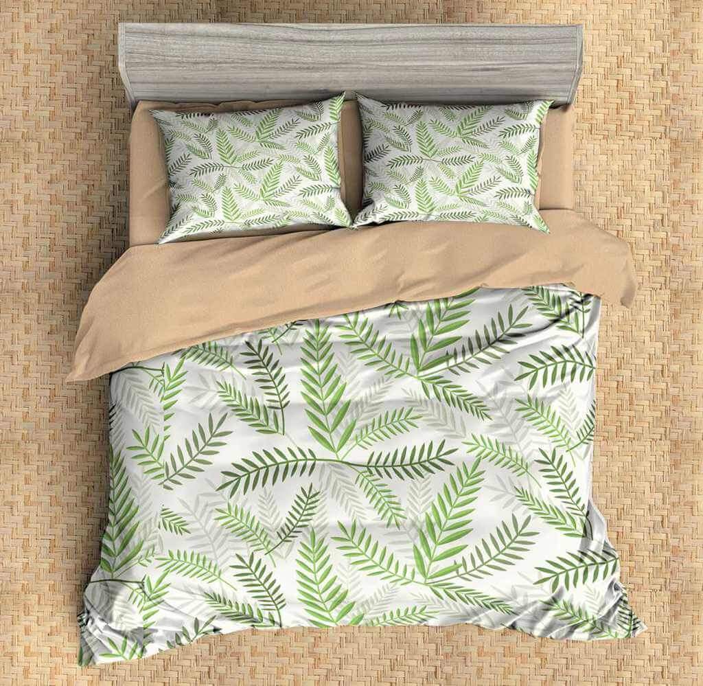 Leaves 5 3D Customized Duvet Cover Bedding Sets