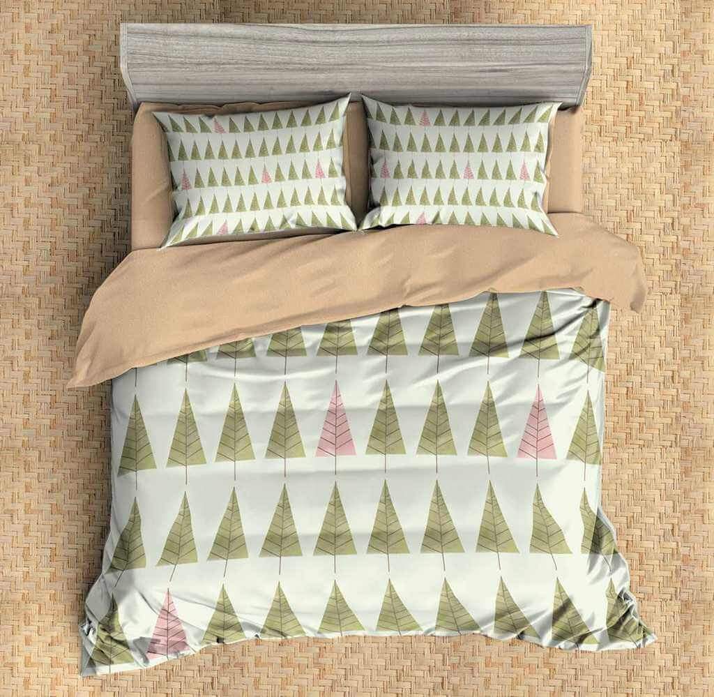 Leaves 6 3D Customized Duvet Cover Bedding Sets