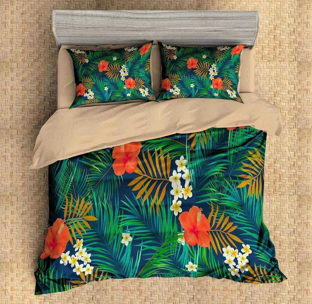 Leaves 7 3D Customized Duvet Cover Bedding Sets